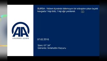 Bursa'da enişte-kayınbirader kavgasını ayırmak isterken öldürüldü