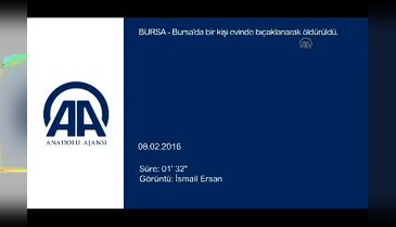 Bursa'da sır cinayet!