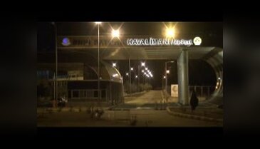 Batman Havalimanı'na 2 havan topu düştü
