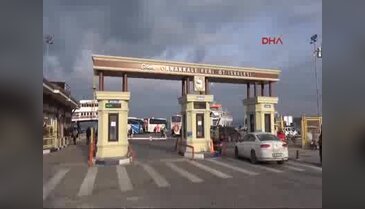 Lodos Gökçeada'ya deniz ulaşımını aksattı