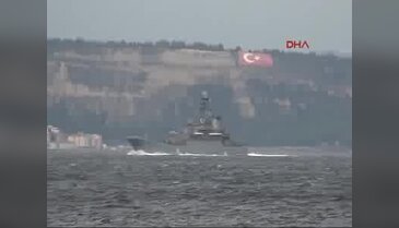 Rus savaş gemileri Akdeniz'e iniyor