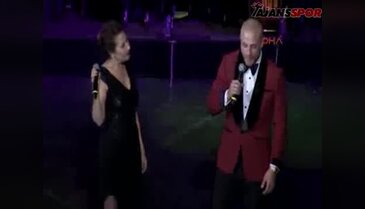 Gokhan Tore Nilufer'le duet yapti