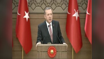 Erdoğan: Ey Amerika, bizimle beraber misiniz yoksa bu terör örgütü PYD ve YPG'yle mi berabersiniz?