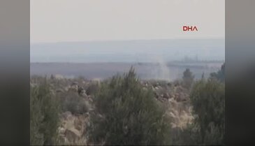 Kilis sınırında IŞİD ile muhalifler arasında çatışma