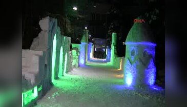 Erzurum'a kardan kültür sokağı