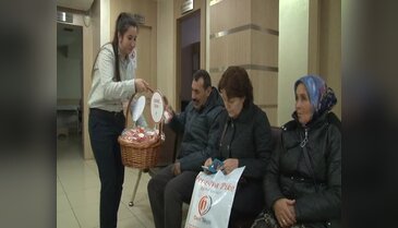 Bursa'da hastaneye gelenlere 'C' vitamini dopingi