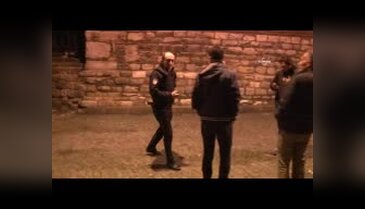 Topkapı surlarında bomba paniği