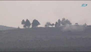 TSK, YPG mevzilerini vuruyor