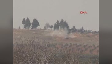 Suriye'de YPG bölgesinden ateş açıldı, obüsler karşılık vermeye başladı
