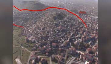 TOKİ yeraltı şehri bulunca çalışmaları durdurdu -2
