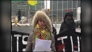 New York'ta PKK ve YPG eylemi