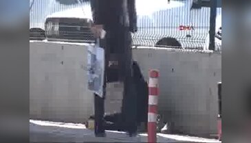 Engelli dilenci polisi görünce iyileşti