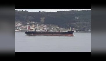 Rus askeri gemisi Çanakkale Boğazı'ndan geçti