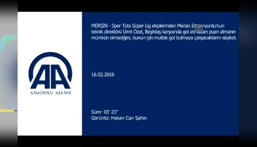 Mersin Beşiktaş maçına hazır