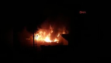 Nusaybin'de PKK'lılar yine okul binası yaktı