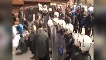 Ankara'daki 'Cerattepe' protestosuna polis müdahalesi