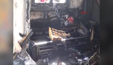Bilgisayar patladı, 5 yaşındaki Cumali yanarak öldü