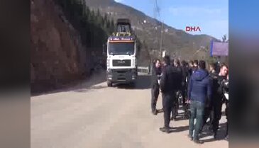 Artvin Cerattepe'ye polis ve jandarma takviyesi