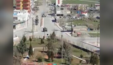 İdil'de sokağa çıkma yasağı ile birlikte operasyonlara başlandı