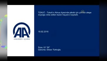 Piknik için yakılan ateşe düştüğü iddia edilen kadın öldü