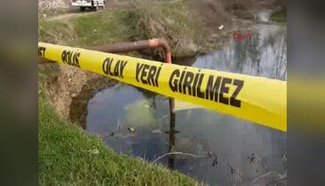 Kazı yaparken gölette ceset buldular