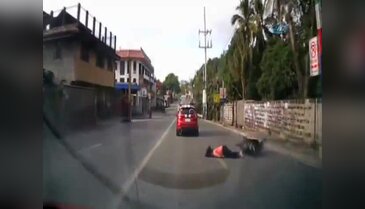 Bu korkunç kazaya futbol topu yol açtı!