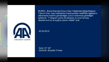 Bursa'dan et üreticilerine önemli uyarı