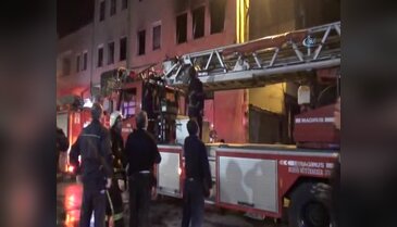 Bursa'da Suriyeli ailenin evinde yangın!