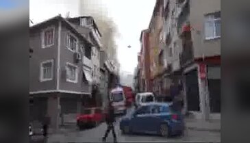 Yangında can pazarı yaşandı