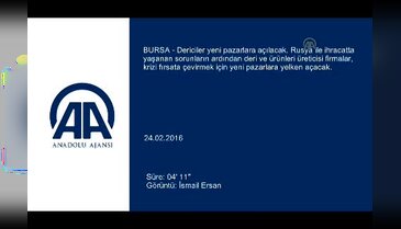 Bursa'da dericiler yeni pazar arayışında