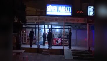 Pompalı tüfekle market soygunu