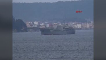 Rus savaş gemisi Akdeniz'e iniyor