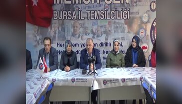Bursa Memur-Sen'den 28 şubat açıklaması