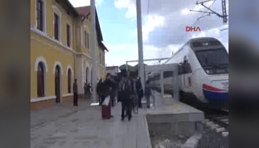 Konya'da yüksek hızlı trene bomba ihbarı