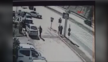 Kaza anı kamerada