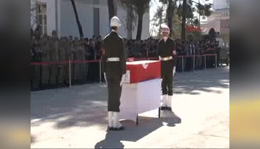 Sur şehidi astsubay memleketine uğurlandı
