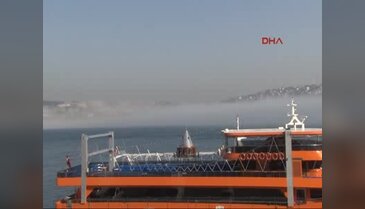 İstanbul sis altında