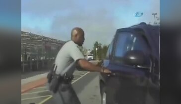 Kadın sürücü polislerden köşe bucak kaçtı