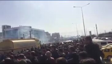 Bursa'da işçilere gazlı müdahale