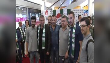 Bursasporlu futbolcu ve yöneticiler etkinlikte buluştu