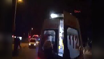 Uyuya kalan TIR sürücüsü dehşet saçtı 2 yaralı