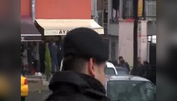 Teröristlerin kıstırıldığı binada silah sesleri
