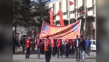 Konya'dan Bursa'daki Renault işçilerine destek