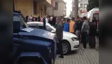 Küçükçekmece'de baba vahşeti