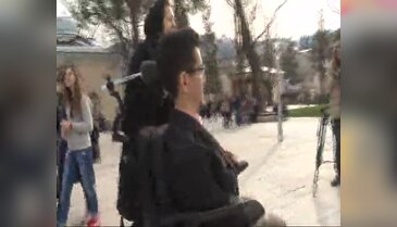 Bursa'da anne ve oğlun azmi hayran bıraktı