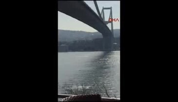 Boğaz Köprüsü'nden ölüme böyle atladı