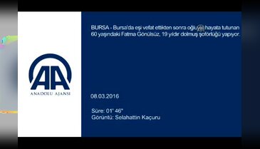 Bursa'da şoförlerin "Fatma abla"sı 19 yıldır direksiyon sallıyor