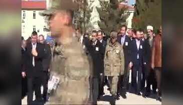 İdil şehitleri için Şırnak'ta uğurlama töreni