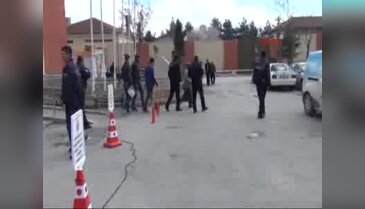 Afyonkarahisar'da terör şüphelileri adliyede