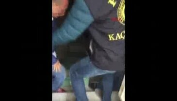 Kaçakçılara baskın polis kamerasında